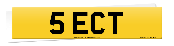 Registration number 5 ECT